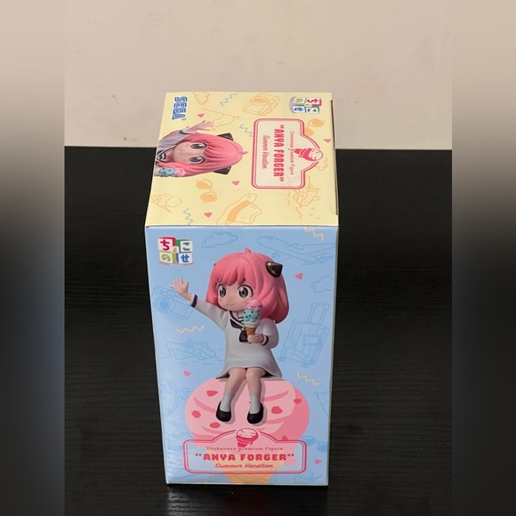 SEGA SPY×FAMILY Chokonose Premium Figure Anya Forger Summer Vacation - USA SHIP - Picture 4 of 4